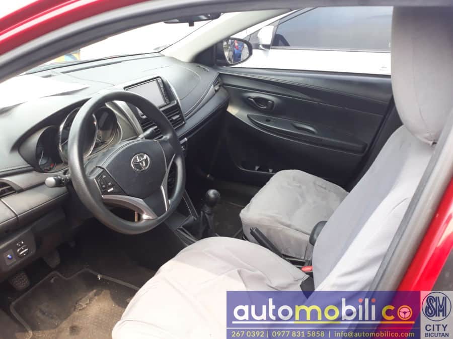 2015 Toyota Vios E - Interior Front View - Automobilico