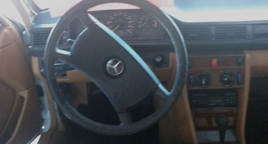 1985 Mercedes-Benz 230E - Interior Front View