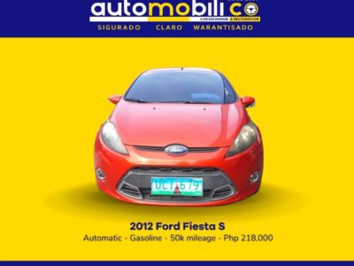2012 Ford fiesta S - Front View
