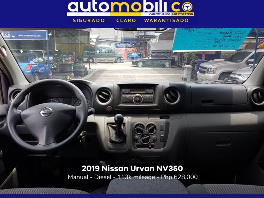 2019 Nissan NV350 Urvan - Interior Front View