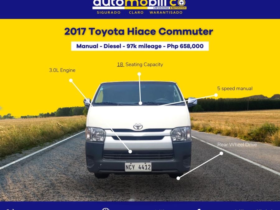 2017 Toyota Hi - ace - Interior Rear View