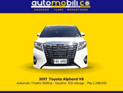 2017 Toyota Alphard - Front View