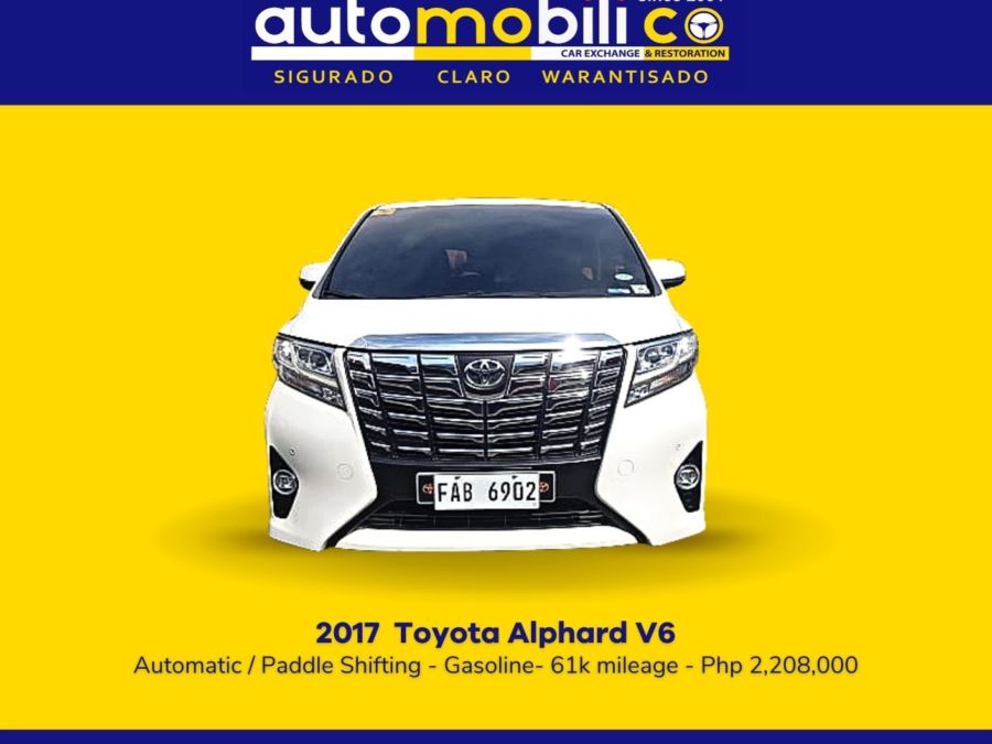 2017 Toyota Alphard - Front View