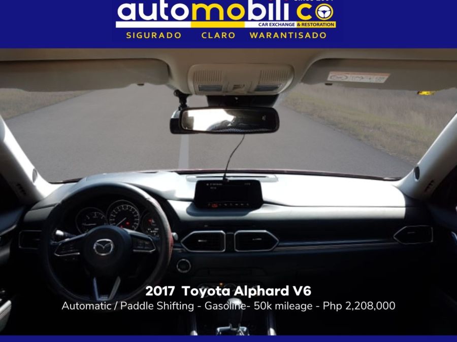 2017 Toyota Alphard - Interior Front View