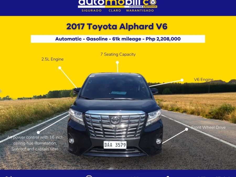 2017 Toyota Alphard - Interior Rear View