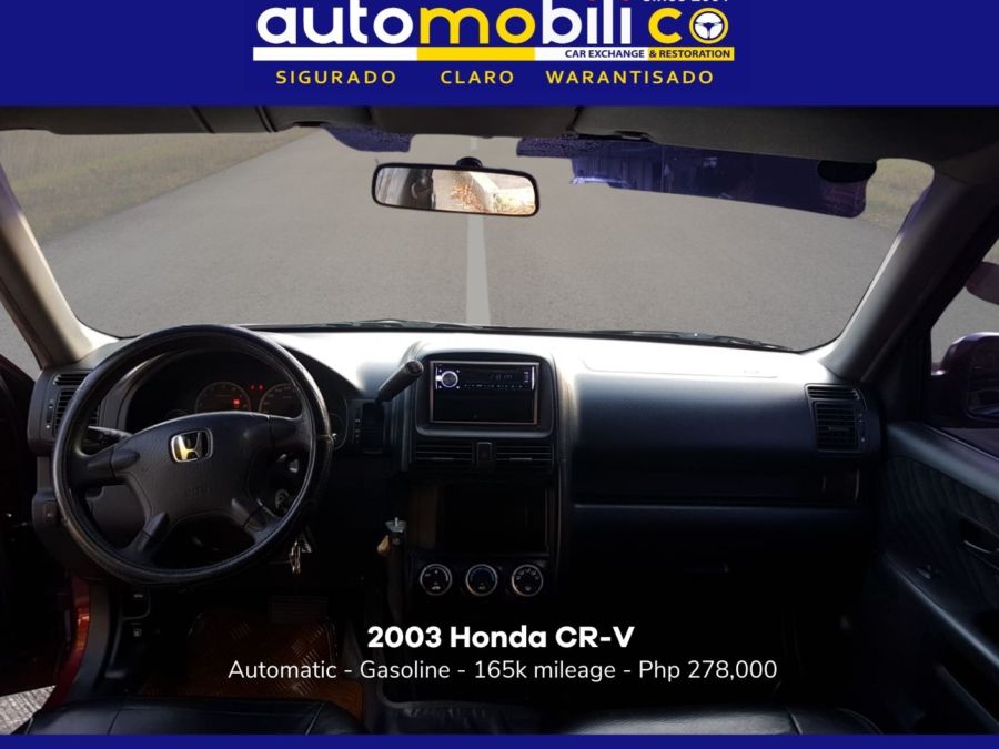 2003 Honda CR-V - Interior Rear View