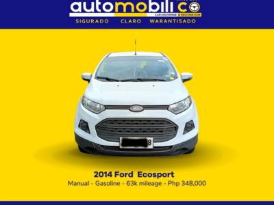 2014 Ford EcoSport - Front View