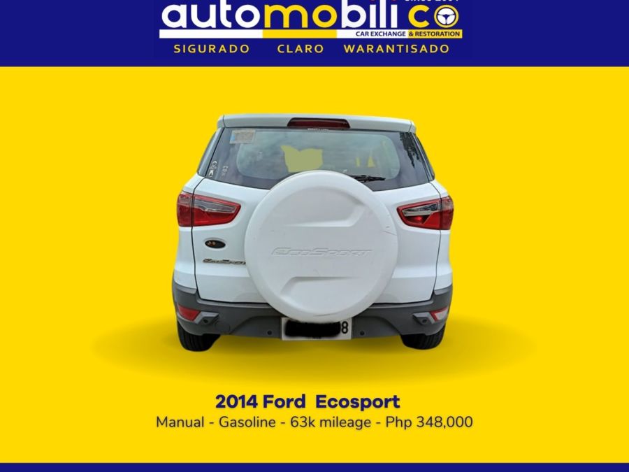 2014 Ford EcoSport - Rear View