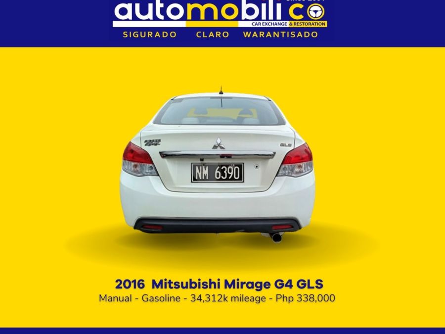 2016 Mitsubishi Mirage G4 GLS - Registration CR