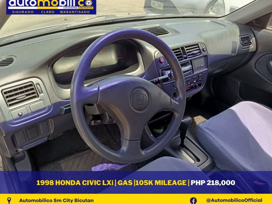 1998 Honda Civic - Interior Front View